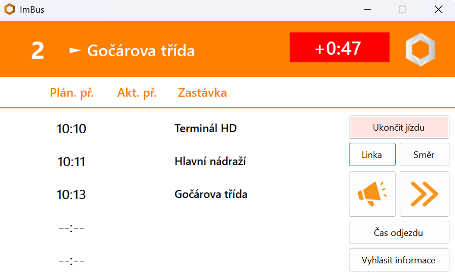 Původní verze Imbus